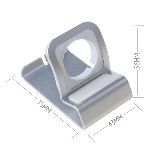 Aluminum Charge Stand Holder Station Dock Mount for Apple Watch Series 1/2/3/4 - Zdjęcie 12 z 25