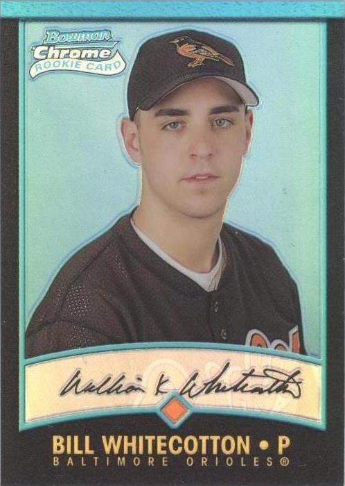 Whitecotton Rage 2001 Bowman Chrome - Rookie Refractors Billy Whitecotton #314 (RC) for ...