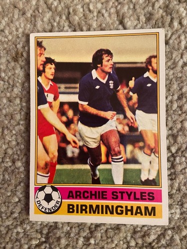Topps Trading Cards - 1976/77 Football Single Player Cards - Picture 51 of 165