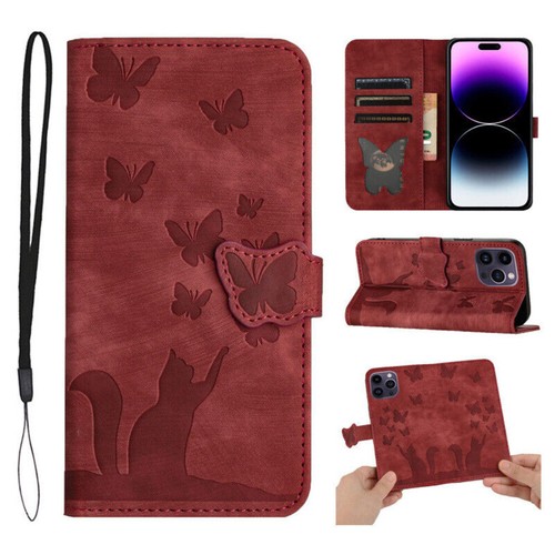Flip Leather Case Wallet Cover For iPhone 16 16e 15 14 Plus 13 12 11 Pro Max XR - Picture 62 of 74
