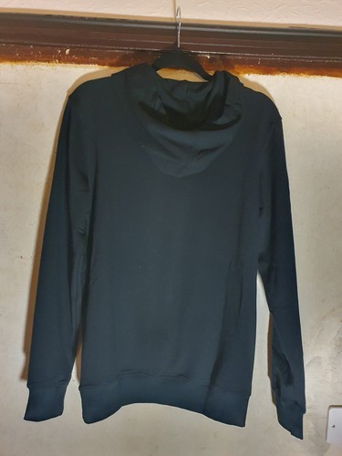 Asics Onitsuka Tiger Authentic Black Hoody Sweatshirt Small BNWT RRP £75 - Imagen 11 de 12
