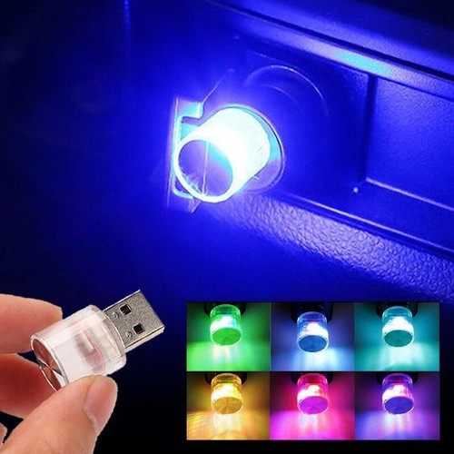 Auto Mini USB LED Deko Atmosphäre Lampen Computer Tragbar Licht Plug Play - Bild 9 von 16