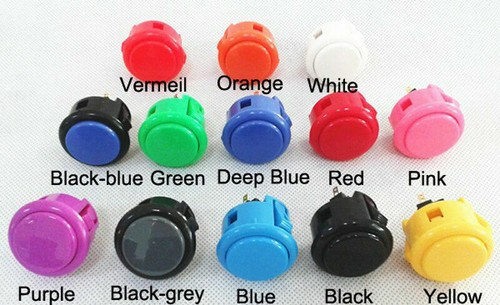 Original Sanwa Joystick JLF-TP-8YT With 6 OBSF-30 Buttons Kit For DIY Arcade 1up - Picture 5 of 21
