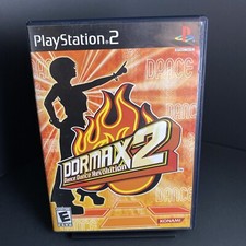 DDRMAX2: Dance Dance Revolution (Sony PlayStation 2, 2003) CIB - Good