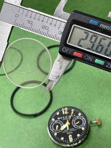 Bvlgari Chronograph AT Cal 2282 TEEE 45 jws black /Gold Movement Working Ysn500 - Picture 11 of 24