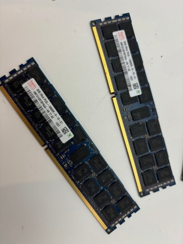 Kit upgrade RAM mémoire serveur 32Gb (4 x 8Gb) DDR3 PC3L 10600R ECC Hynix - Imagen 2 de 4