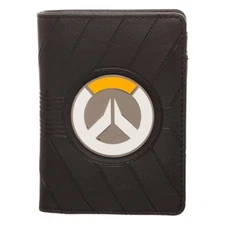 Officially Licensed OVERWATCH Wallet Logo Vertical Blizzard Game Authentic 