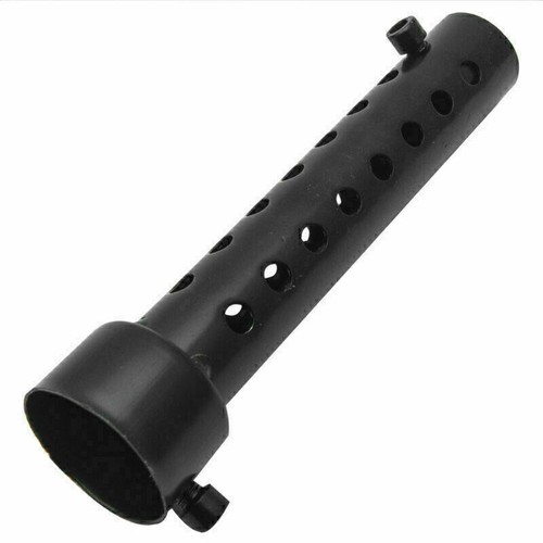 Nuevo colector 48 mm silenciador silenciador Baffle DB Killer negro NUEVO - Imagen 2 de 4