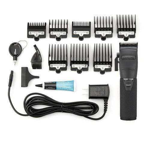 BaBylissPRO Boost+ Professional Cord/Cordless Clippers Matt Black FX870BP-MB - Picture 6 of 6