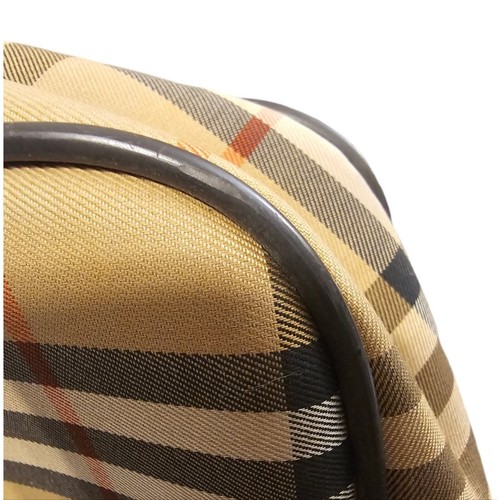 Burberry Haymarket Check Canvas Shoulder Bag w/ COA - Picture 9 of 13