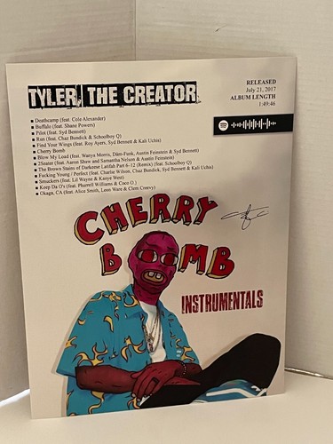 Assorted Tyler The Creator 16" x 12"  Poster Flower Boy Goblin Wolf Splash Music - Picture 11 of 37