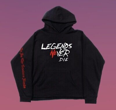Juice WRLD x Revenge “Legends Never Die” Black Hoodie Size M Juice WRLD x Revenge “Legends Never Die” Black Hoodie Size M
