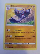 Pokemon TCG Gliscor 141/264 Fusion Strike Uncommon Fighting Unlimited LP