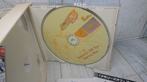 Dreamcast Memories Off 2nd First Limited Edition Japanese Ver USED Game With Obi - Picture 9 of 12