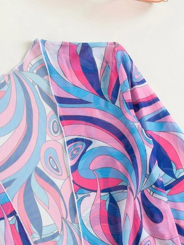 Damen 3-teiliger Badeanzug mit Netz Langarm Cover Up Kordelzug Badeanzüge - Bild 52 von 133