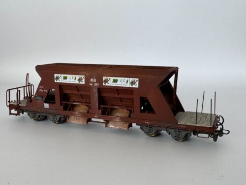 BEMO Schotterwagen RhB OVP Fad 8707 BAS - realistisch gealtert - Bild 6 von 19