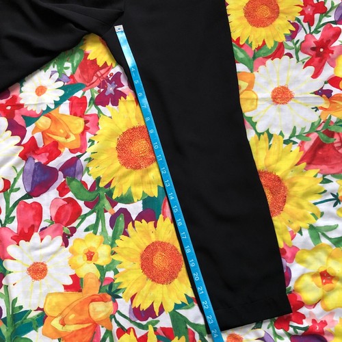 Women’s Express Black Dress Pants Ankle Length High Rise w/ Tie Belt 00 - Picture 6 of 8