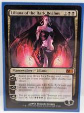 MTG Liliana of the Dark Realms Magic 2013 (M13) Regular Mythic NM