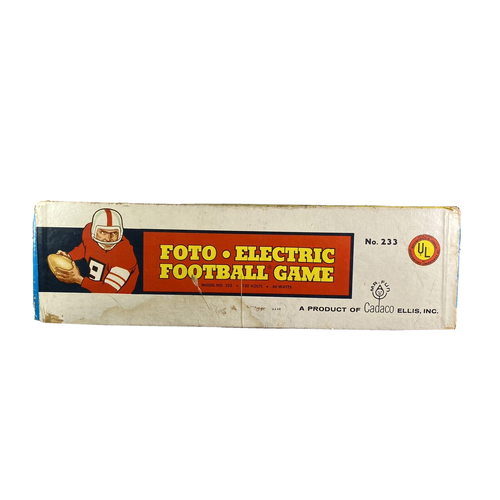 Vtg Cadaco Foto-Electric Football Board Game 1956 Light Works - Picture 4 of 19