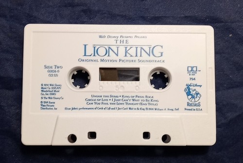 Disney The Lion King Motion Picture Soundtrack  cassette tape Elton John - Picture 6 of 7