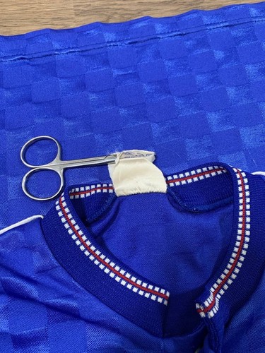 RANGERS F.C. SCOTLAND 1986/1990 HOME FOOTBALL SHIRT JERSEY SIZE 38/40 UMBRO - Picture 4 of 15