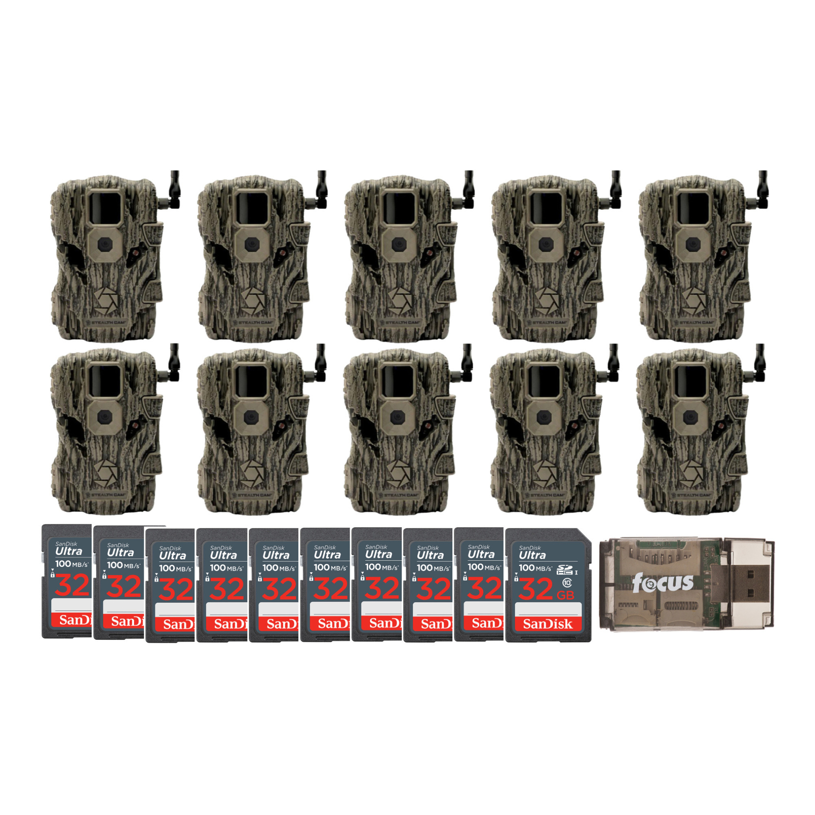 Stealth Cam Fusion X 26-Мегапиксельная следящая камера Verizon в комплекте с 10 пакетами