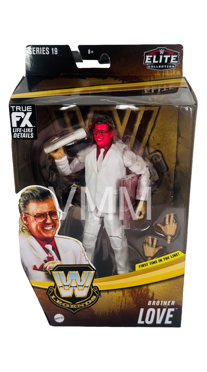 Brother Love WWE Elite Collection Legends Series 19 Target Exclusive 6” Figure