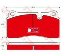 Bremsbelagsatz, Scheibenbremse Dtec Cotec Trw GDB1816DTE