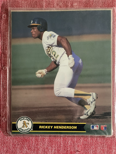Rickey Henderson Lot The National Baseball Weekly Beckett Oakland A's HOF MLB - Bild 4 von 10
