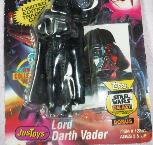 1993 STAR WARS Bend-Ems Figures R2-D2 Lord Darth Vader Luke Skywalker Topps - Picture 3 of 5