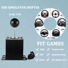 PC USB H Gear Shifter For Logitech G29 G27 G25 G920 T300RS/GT Sim Racing Games