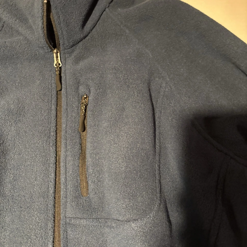 Athletech Blue Fleece Jacket Full Zip Men’s Sz XL - Image 3 of 4