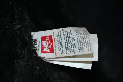 MANGO MNG winter coat  faux fur lined , suede style in  Black s L  - Picture 7 of 8