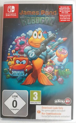 NEU für Nintendo SWITCH Spiel James Pond Codename Robocod Jump n Run OVP NEW