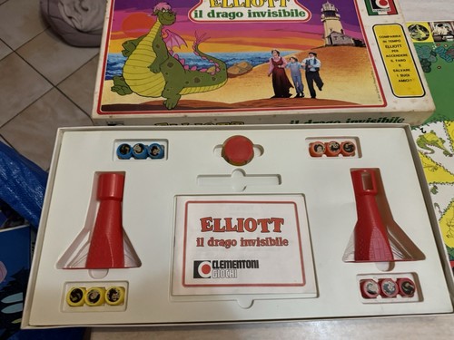 Rarissimo gioco di societa’ Elliott Il Drago Invisibile Clementoni da collezione - Imagen 4 de 9