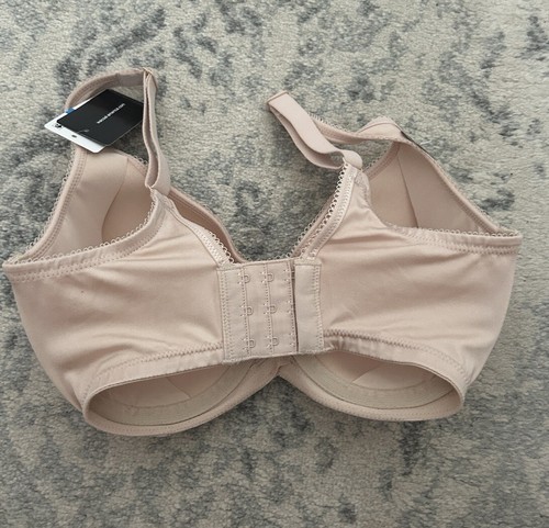 Wacoal Women’s 30 DDD Basic Beauty Spacer Underwire T-Shirt Bra 853192 Beige - Picture 5 of 6