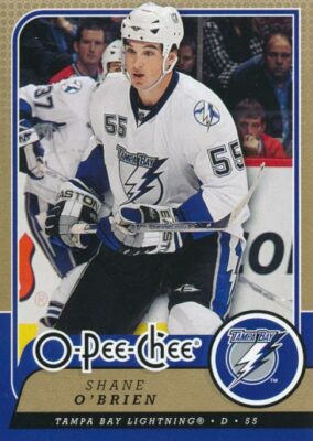 2008-09 O-Pee-Chee #205 SHANE O'BRIEN - Tampa Bay Lightning