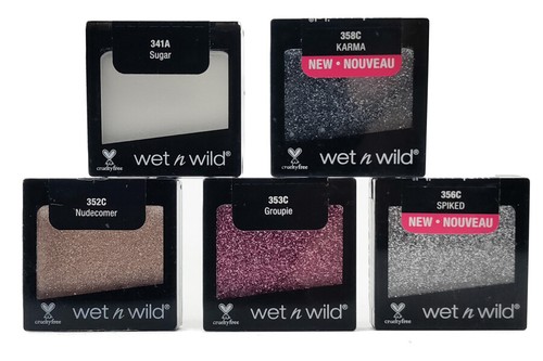 wet n wild CIEŃ DO POWIEK I BROKAT 5 szt. zestaw .06oz każdy