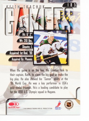 1997-98 LEAF GAMERS Hockey (#168-187) - Pick from List - Complete Your Set 🔥 - Picture 38 of 42