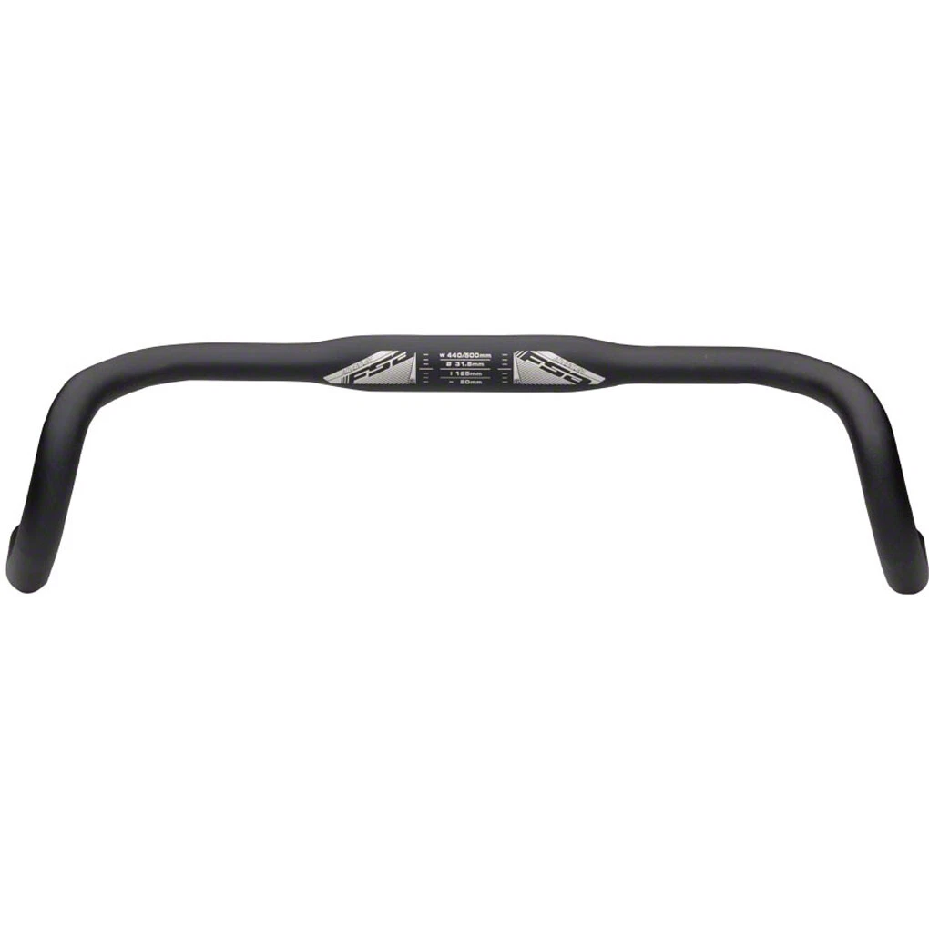 FSA NS Adventure Drop Handlebar Aluminum31.8mm40cm Black 15