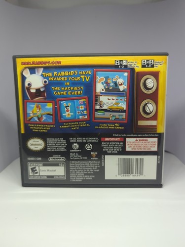 Nintendo DS Rayman Raving Rabbids: TV Party (Ubisoft, 2008) **CIB** - Imagen 3 de 3