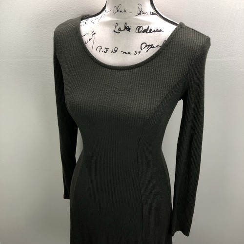 FOREVER 21 Round Neck Sexy Back Green Pullover Shirt Dress Women's Size XS - Picture 1 of 11