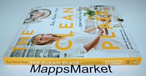 SIGNED The Clean Plate: Eat, Reset, Heal by GWYNETH PALTROW 1st Edition HCDJ NEW - Picture 6 of 12