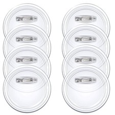 20 Pcs Acrylic Button Pin Badges for DIY Craft Supplies, 2.36 Inch