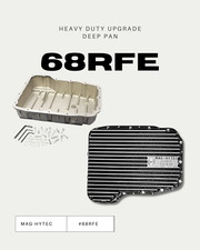 68RFE Mag Hytec Deep Transmission Pan Heavy Duty Upgrade