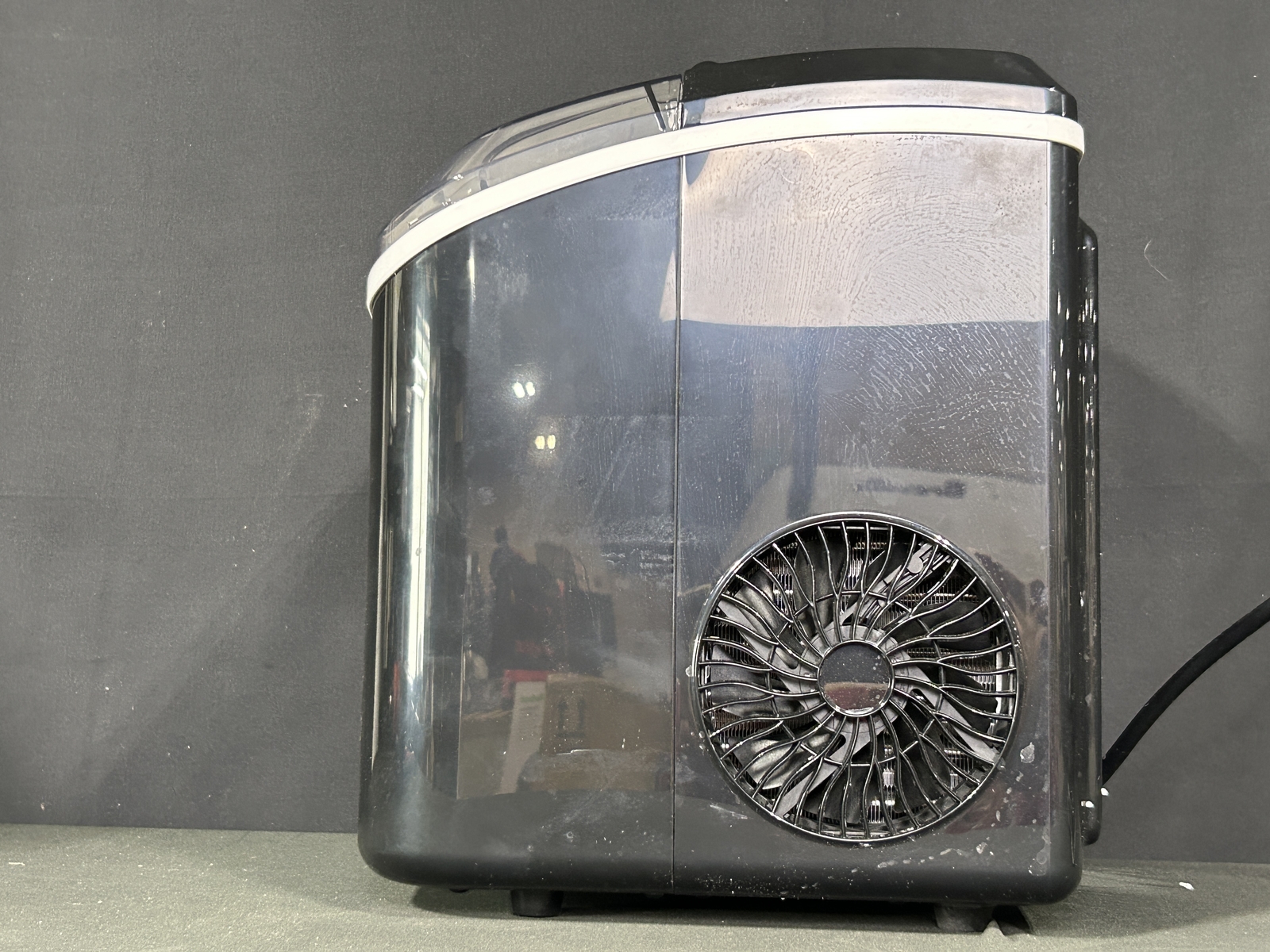 Fooing HZB15N Portable Countertop Nugget Ice Maker Black Used eBay