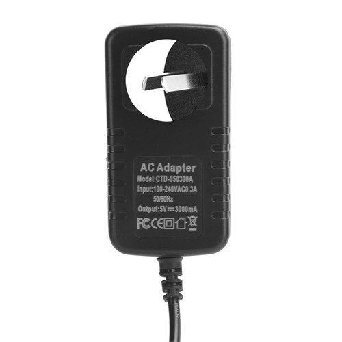 Integrated Usb Adapter Power Supply 15W Plastic For Home For Computer For Travel - Photo 7 sur 12