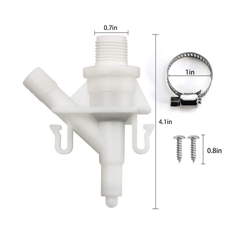 Upgraded 385311641 Fit For Dometic Pedal Flush Toilet Water Valve - Foto 9