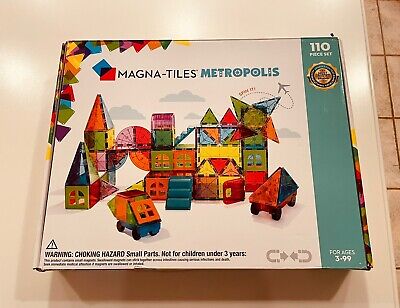 Magna Tiles Metropolis Set Magnetic Building Set 20110 631291201106 eBay