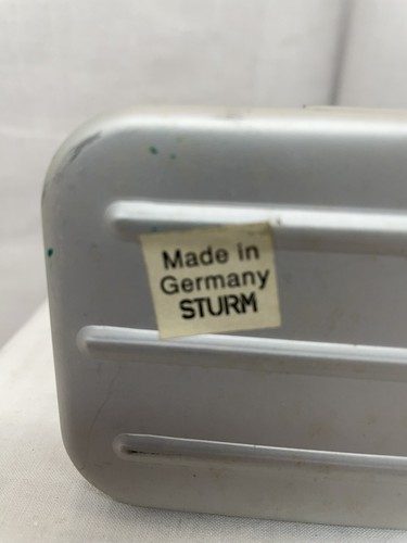 STURM  Made In Germany / Gunnery Goggles/ Steampunk/ Saftey Goggles W/Tin Case. - Picture 3 of 8